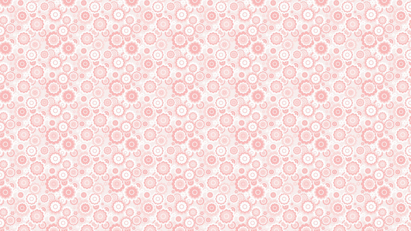 Retro Flowers - Rosa