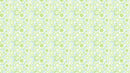 Retro Flowers - Grön