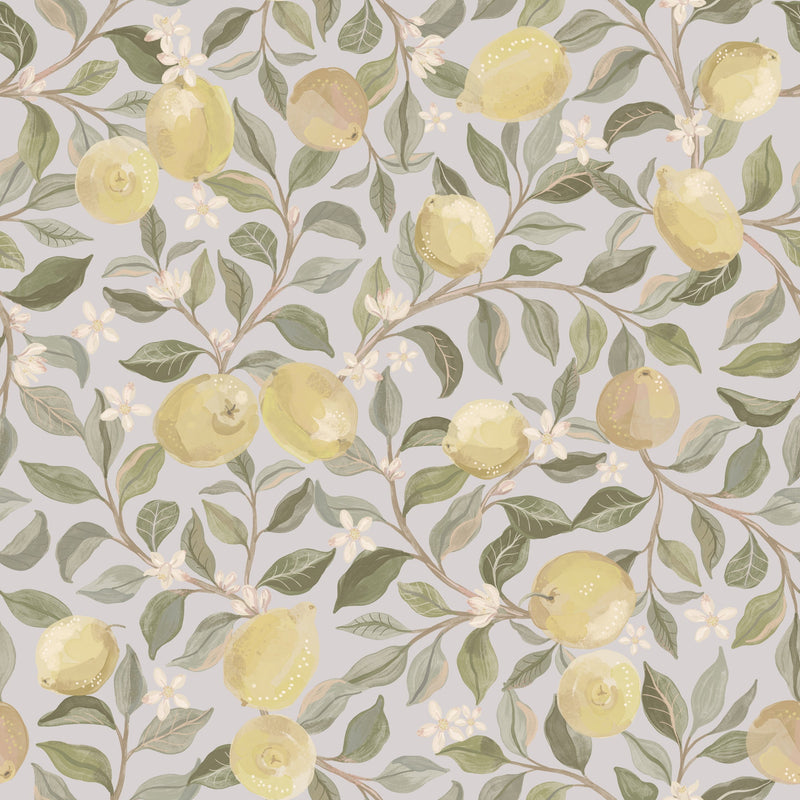 Luscious Lemons - Light Blå