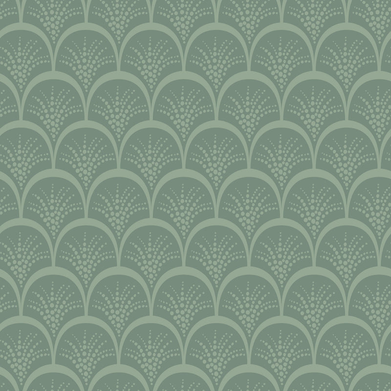 Feather fan - Forest