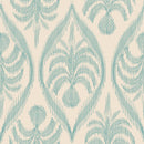 Ikat Palm Tree - Aqua