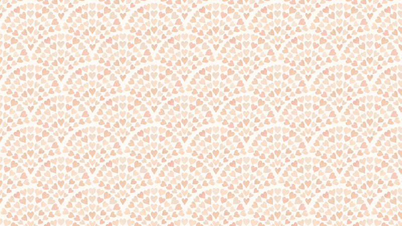 Scallop Hearts - Terracotta