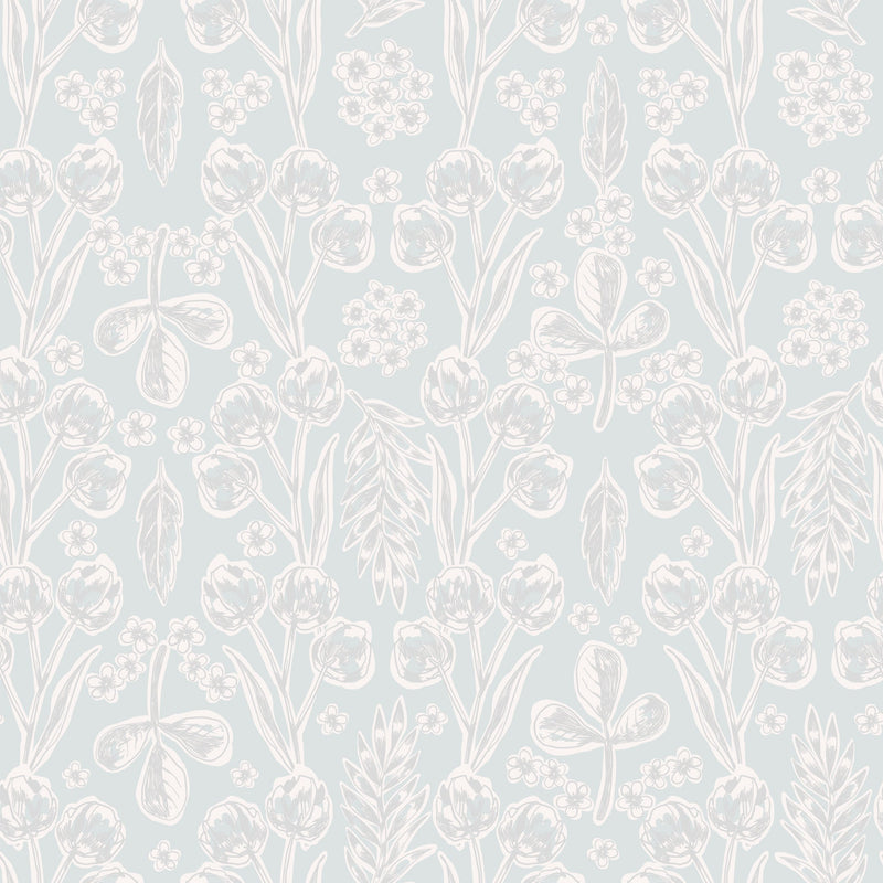 Doodle Damask - Sea