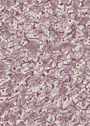 Orkidéblomster - Beige-lila