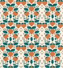 Äppelblommor - Orange