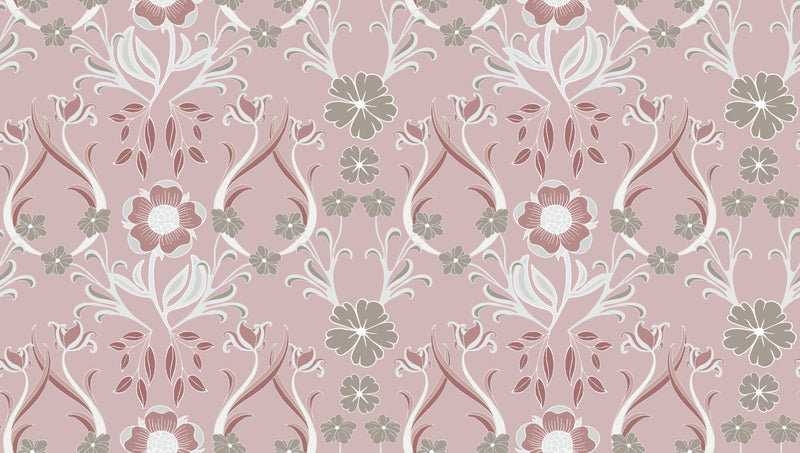 Laughter and forgetting - pink -gray