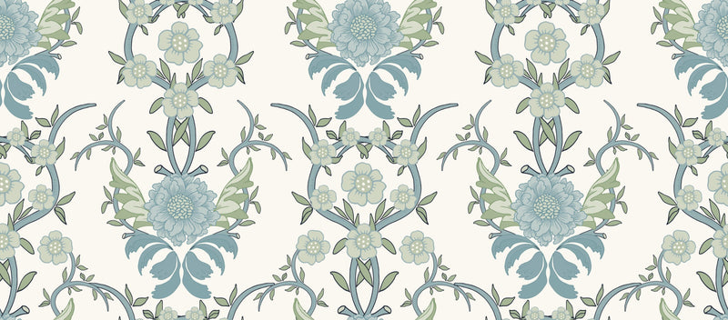Serendipity - white -blue
