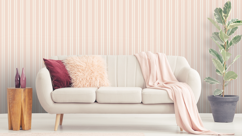 Table Stripe - Pink