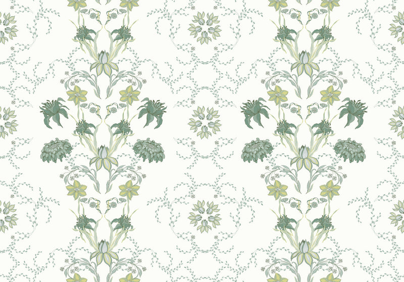 Sweet Serenity - White -Green