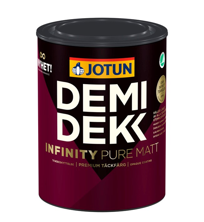 DEMIDEKK INFINITY PURE Matt VALFRI KULÖR  -  HÅLLER LÄNGST.