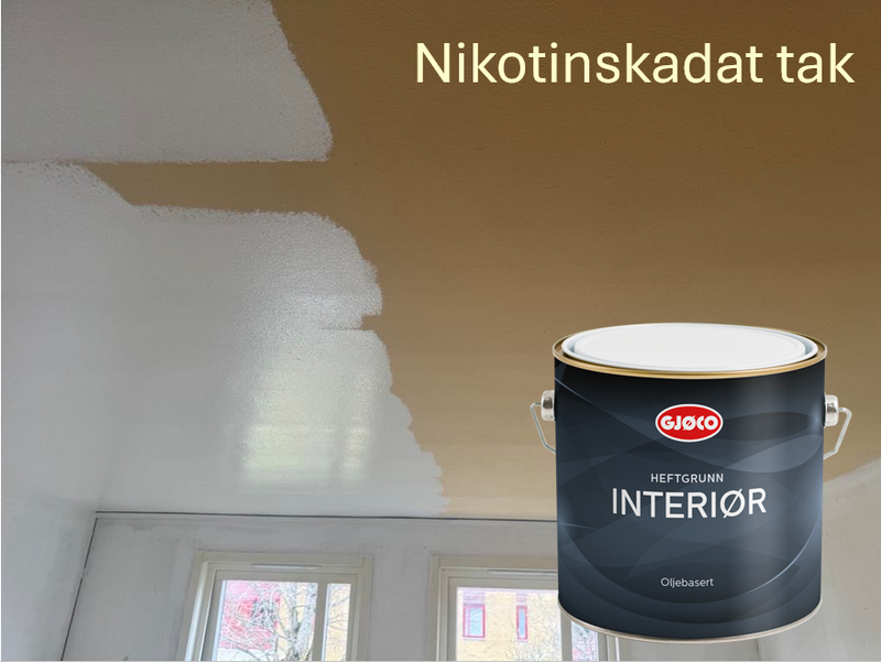 Gjøco Heftgrunn/Häftgrund Interiör Vit Matt all-round oljegrundning.