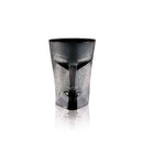 Målerås Glasbruk Kubik Tumbler (Dricksglas), MASQ TABLEWARE, Svart - höjd 125mm