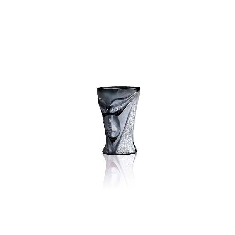 Målerås Glasbruk  Rackarn, snaps, MASQ TABLEWARE, Svart - höjd 70mm 6cl