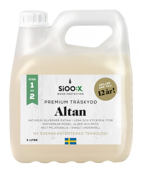 SIOO:X Premium Träskydd Altan - Steg 1 av 2