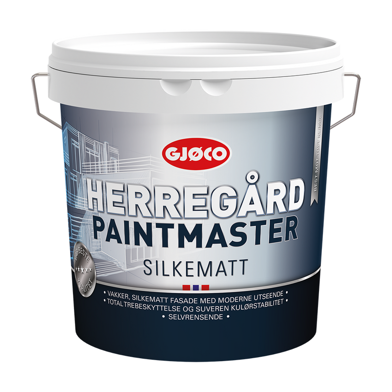 Gjöco Herregård Paintmaster  VALFRI KULÖR - Vacker matt fasadfärg