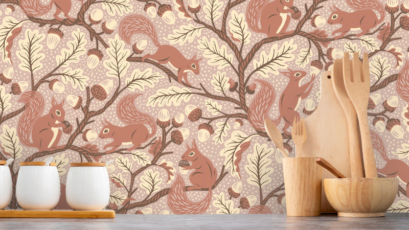 Squirrel Oak - Blush