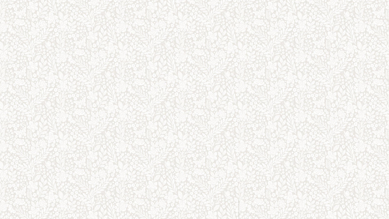 Butterfly Garden half drop - Beige