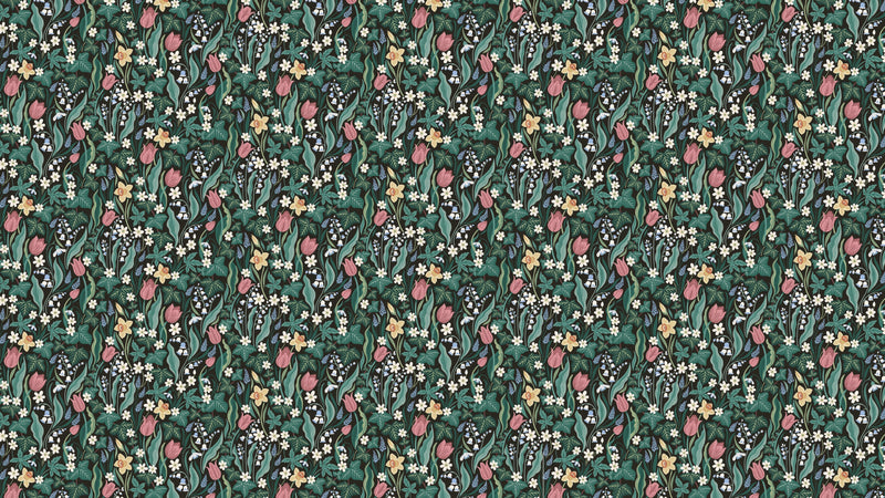 Danger Garden - half drop -Nighttime
