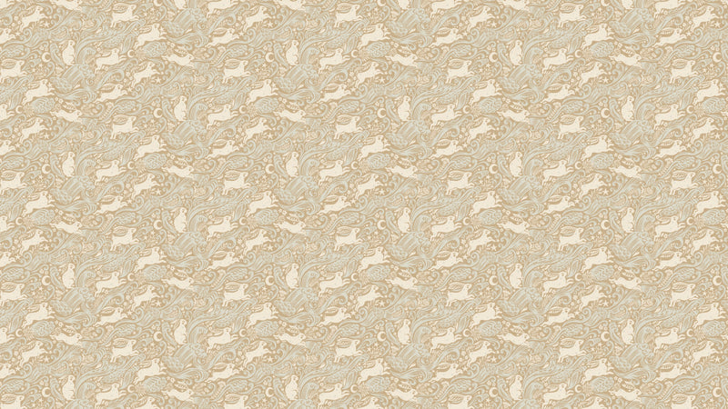 Celestial Sea Rabbit - half drop - Sandman