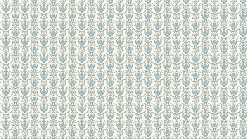 Serendipity - white -blue