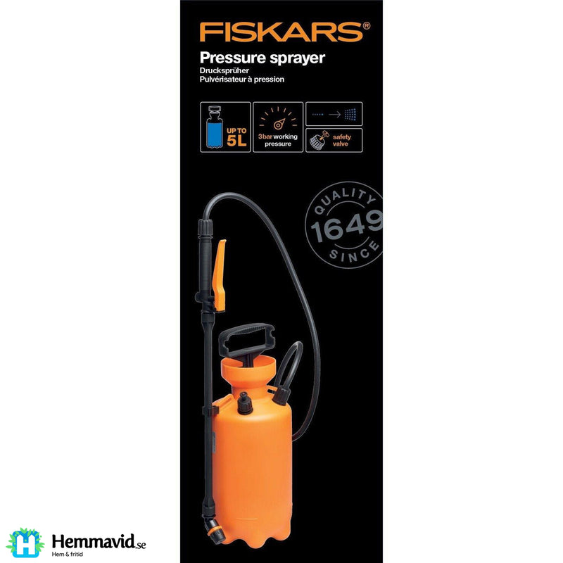 Fiskars Tryckspruta 5L - Hemmavid