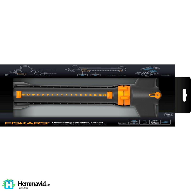 Fiskars Oscillerande vattenspridare on/off - Hemmavid