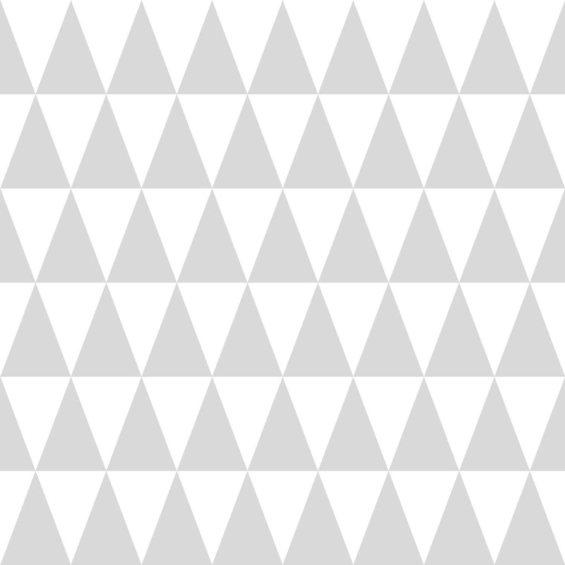 ESTAhome tapet trianglar varm - ljusgrått - Hemmavid.se