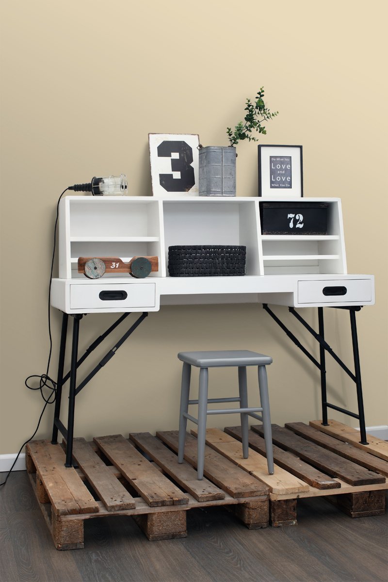 ESTAhome tapet enfärgad - beige - Hemmavid.se