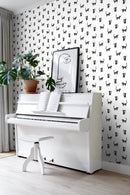 ESTAhome tapet kattungar - svart och vitt - Hemmavid.se