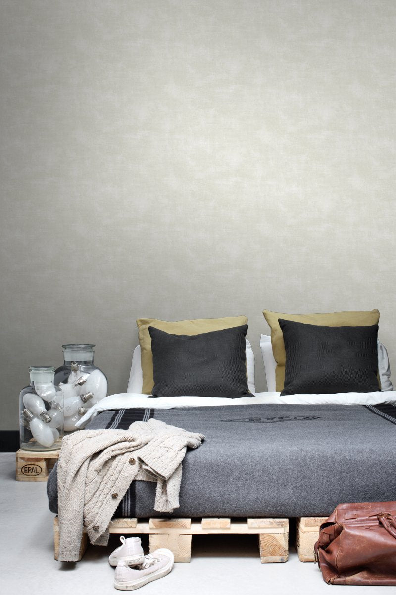 ESTAhome tapet betonglook - ljusbeige - Hemmavid.se