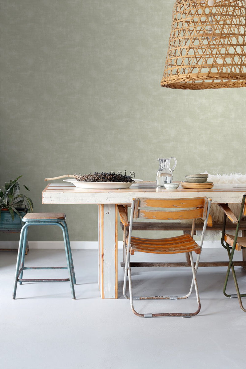 ESTAhome tapet betonglook - mörkbeige - Hemmavid.se