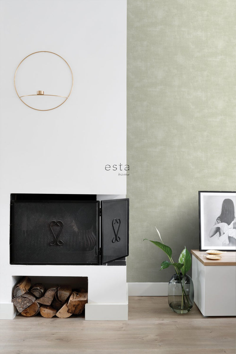 ESTAhome tapet betonglook - mörkbeige - Hemmavid.se