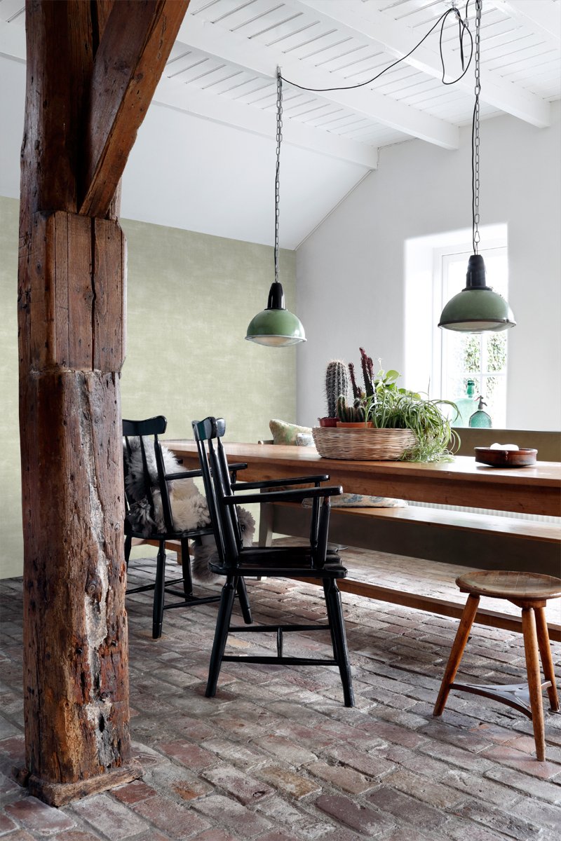 ESTAhome tapet betonglook - mörkbeige - Hemmavid.se