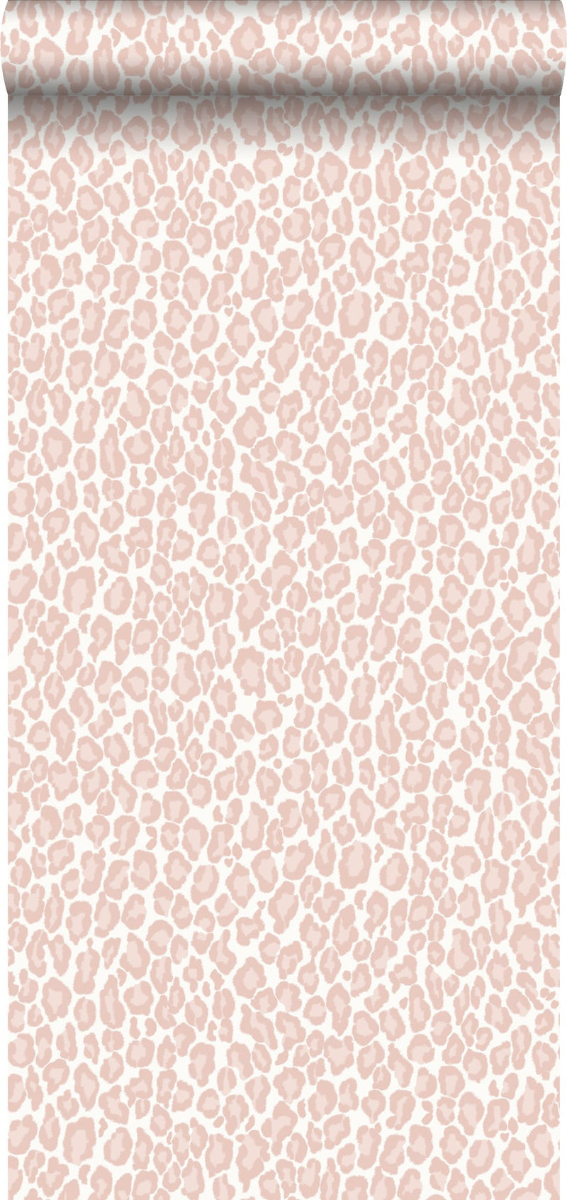 ESTAhome tapet leopardskinn milt rosa - Hemmavid.se