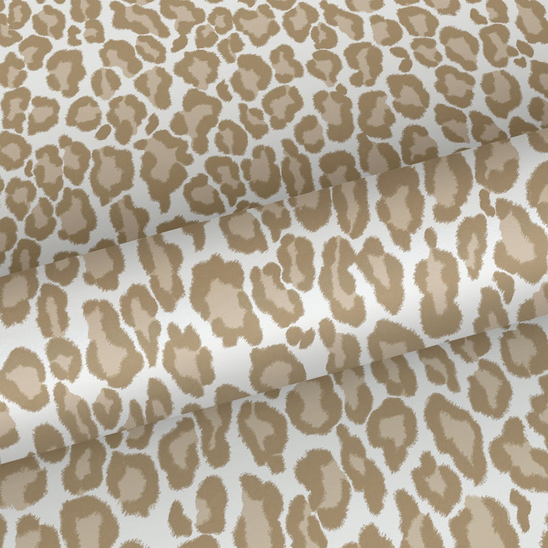 ESTAhome tapet leopardskinn - mörkbeige - Hemmavid.se