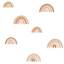 ESTAhome tapet regnbågar röd, rosa och beige  på Hemmavid.se