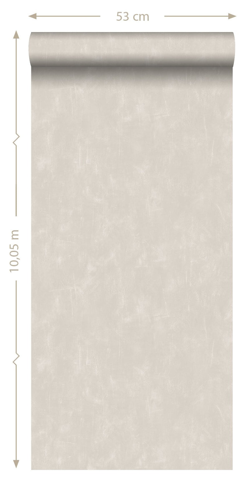 ESTAhome tapet enfärgad med målningseffekt - beige - Hemmavid.se