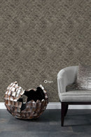 Origin tapet metallplåtar med nitar - brunt - Hemmavid.se