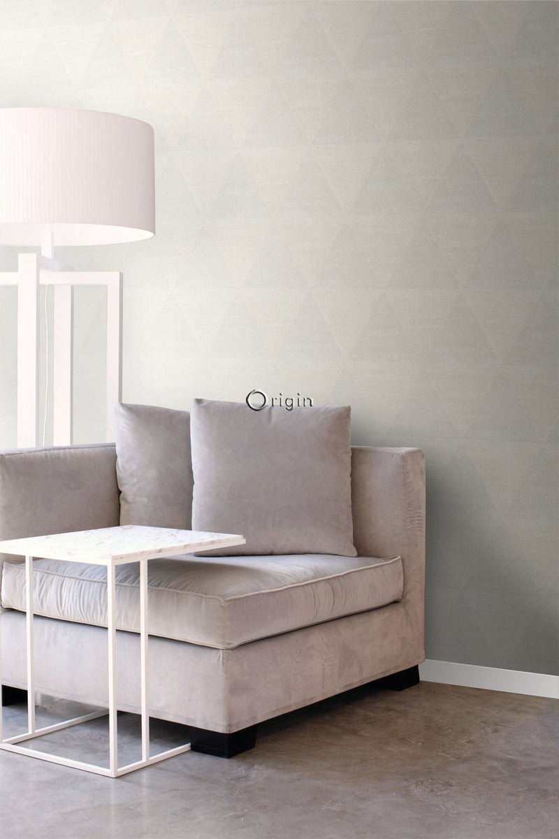 Origin tapet slitna metalltrianglar - benvitt - Hemmavid.se