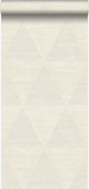 Origin tapet slitna metalltrianglar - benvitt - Hemmavid.se