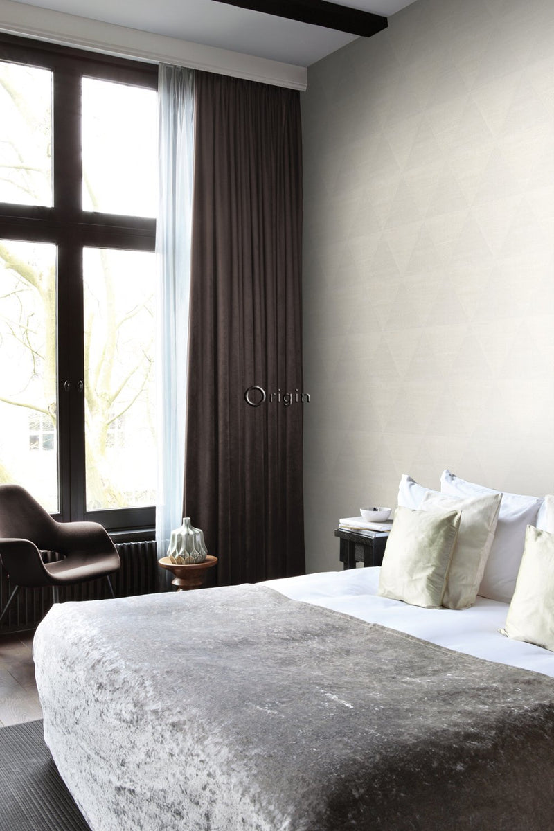 Origin tapet slitna metalltrianglar - benvitt - Hemmavid.se