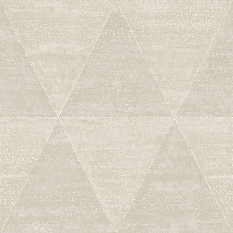 Origin tapet slitna metalltrianglar - beige - Hemmavid.se
