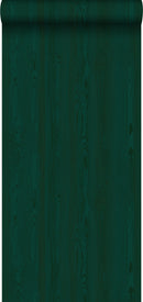 Origin tapet färska träplankor - smaragdgrönt - Hemmavid.se