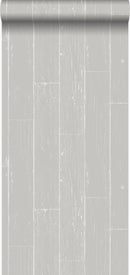 Origin tapet slitna träplankor - grått - Hemmavid.se