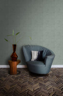 Origin tapet tvärsnitt trädstammar - lagungrönt - Hemmavid.se