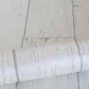 Origin tapet slitna plankor av träskräp - benvitt - Hemmavid.se