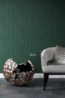 Origin tapet träplankor med nerver - smaragdgrönt - Hemmavid.se