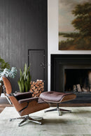 Origin tapet träplankor med nerver - svart - Hemmavid.se