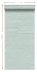 Origin tapet stenblock halvstensmur - mintgrönt - Hemmavid.se