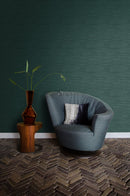 Origin tapet stenblock halvstensmur - smaragdgrönt - Hemmavid.se